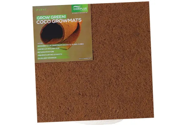 Coco grow mat with retail card